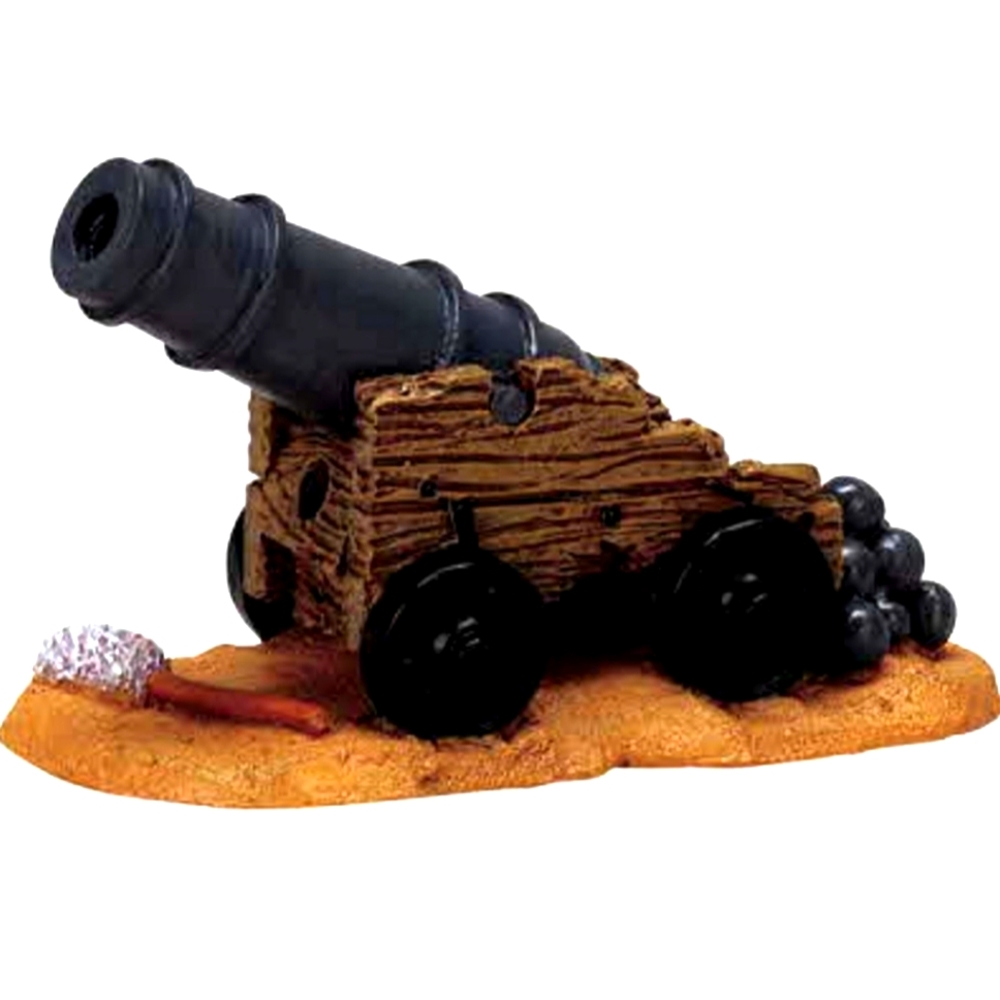 New Retired 2007 LEMAX Halloween Spooky "Town Cannon"